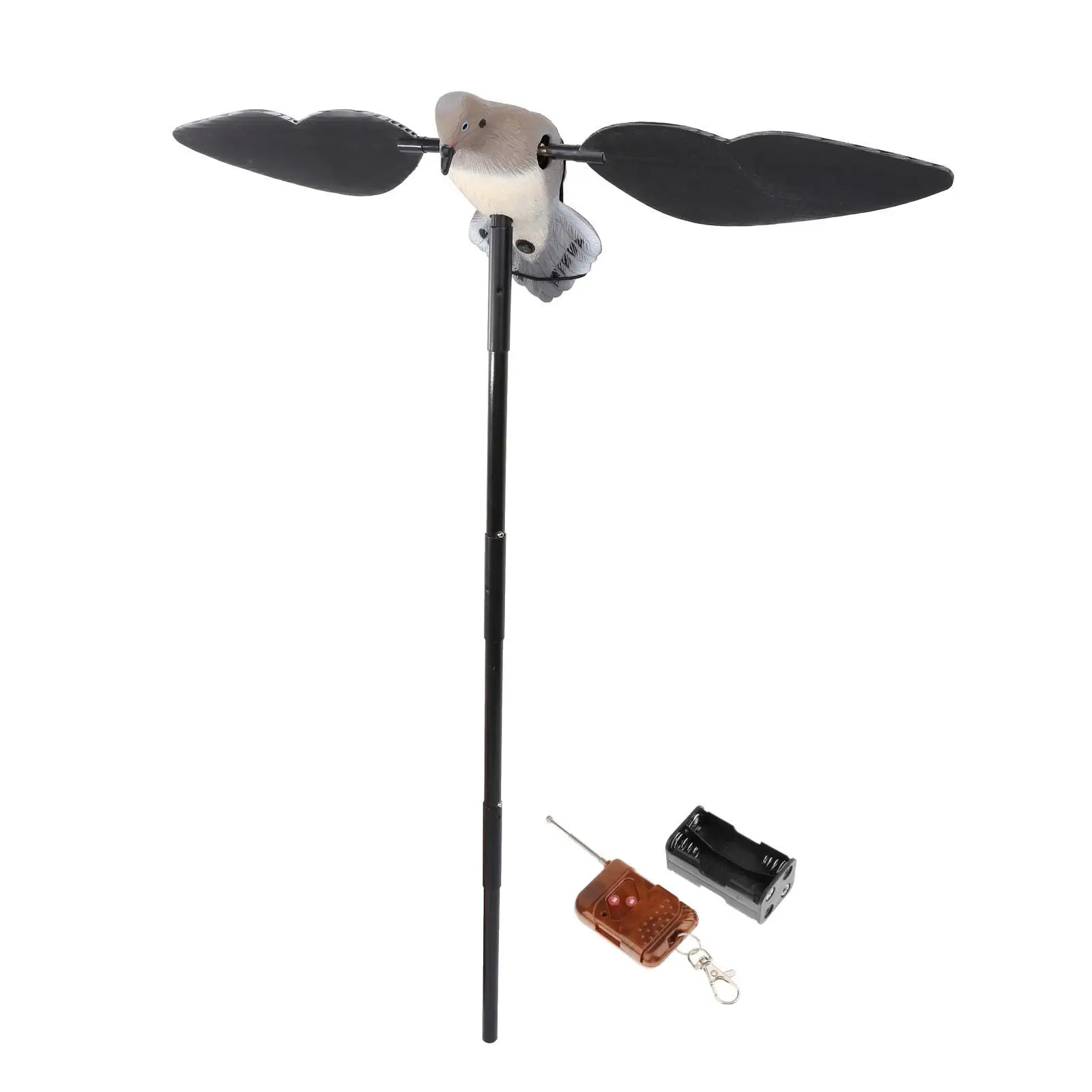 Outdoors Dove Decoy Wing for Hunting Includes Bar & Remote Bring in 
Outdoors Dove Decoy Wing for Hunting Includes Bar & Remote Bring in