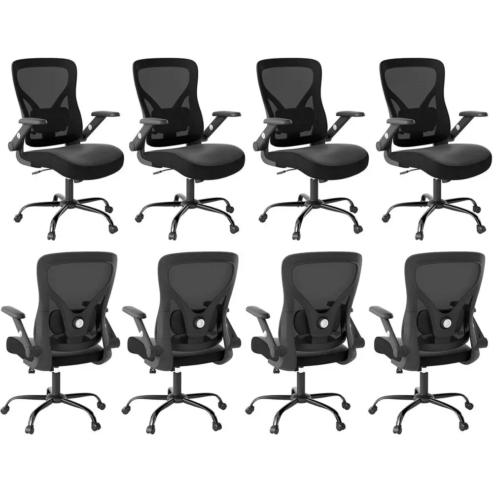 Ergonomic Office Chair with Adjustable Lumbar Support, Mesh Back, PU Leather Seat, 3D Adjustable Armrests for Comfortable Use at
Ergonomic Office Chair with Adjustable Lumbar Support, Mesh Back, PU Leather Seat, 3D Adjustable Armrests for Comfortable Use at