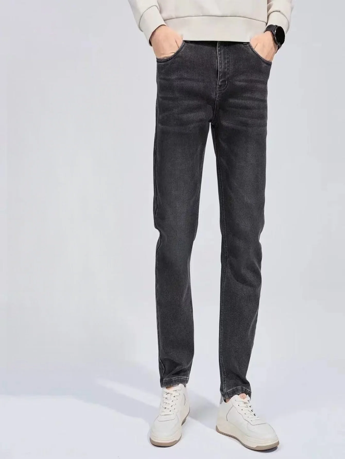 Harajuku Jeans Men's Black Slim Denim Streetwear Drip Original No accessories or belts included
Harajuku Jeans Men's Black Slim Denim Streetwear Drip Original No accessories or belts included