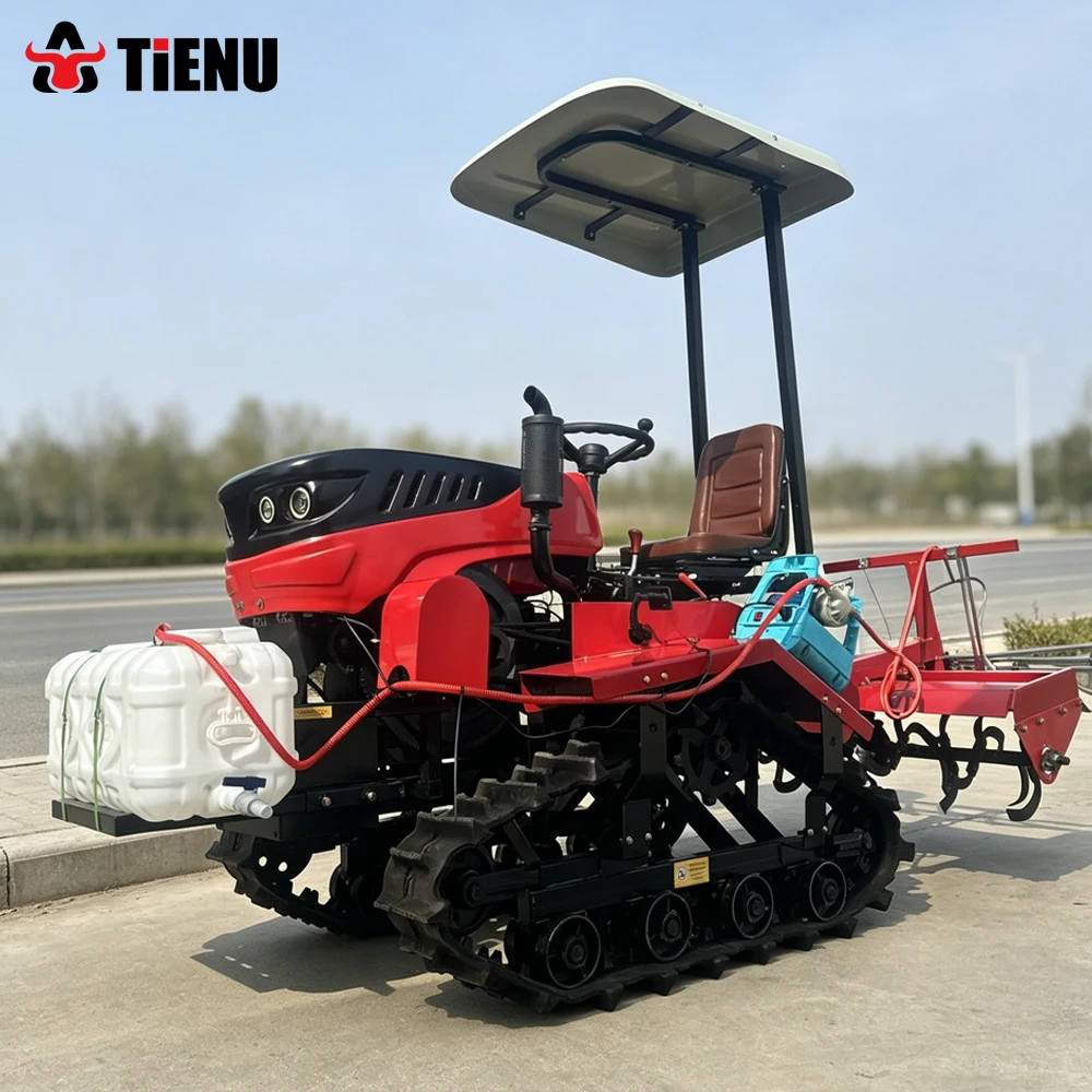 The Export Type Amphibious Tracked Tractor Is Equipped With Wide Anti Sinking Rubber Tracks And Has A High Ground Clearance
The Export Type Amphibious Tracked Tractor Is Equipped With Wide Anti Sinking Rubber Tracks And Has A High Ground Clearance