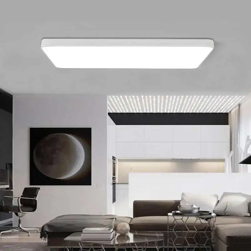 Ultra-Thin LED Ceiling Light, Modern Round/Square/Rectangle Panel for Living Room Bedroom Hallway, Super Slim Surface Fixture
Ultra-Thin LED Ceiling Light, Modern Round/Square/Rectangle Panel for Living Room Bedroom Hallway, Super Slim Surface Fixture