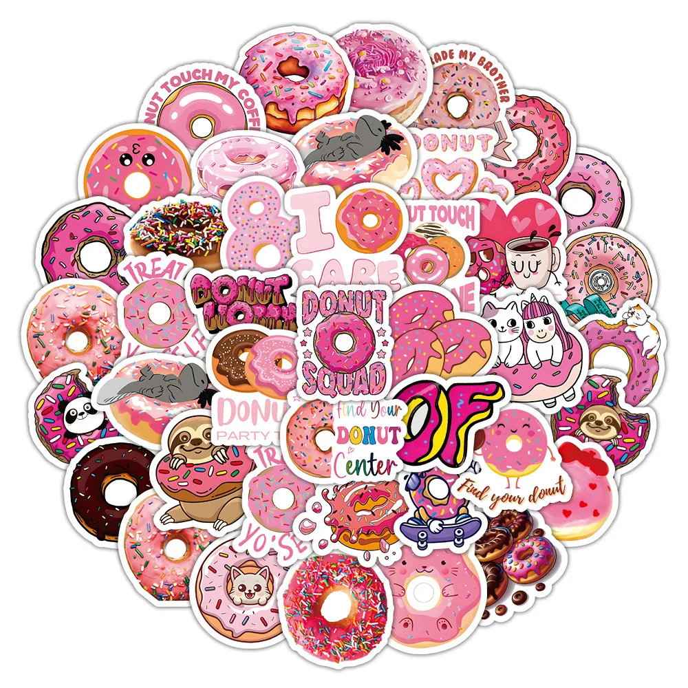 10/60PCS Pink Donut Stickers Desserts Snacks Graffiti Decoration Kids Toys Food Cartoon Sticker Laptop Guitar Bike Skateboard
10/60PCS Pink Donut Stickers Desserts Snacks Graffiti Decoration Kids Toys Food Cartoon Sticker Laptop Guitar Bike Skateboard