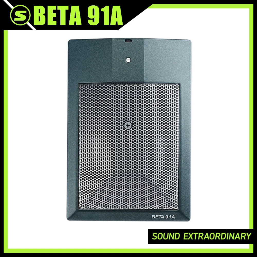BETA91A BETA91 Top Quality Kick Drum Microphone, Half Cardioid Wired Condenser Microphone for Low Frequency Pickup Instrument
BETA91A BETA91 Top Quality Kick Drum Microphone, Half Cardioid Wired Condenser Microphone for Low Frequency Pickup Instrument