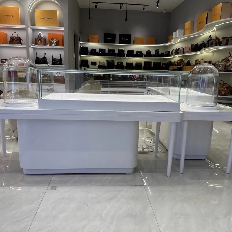 Custom. High-End Jewelry Showcase Customized Jade Ornaments Showcase Silver Jewelry Gold Product Display Show
Custom. High-End Jewelry Showcase Customized Jade Ornaments Showcase Silver Jewelry Gold Product Display Show