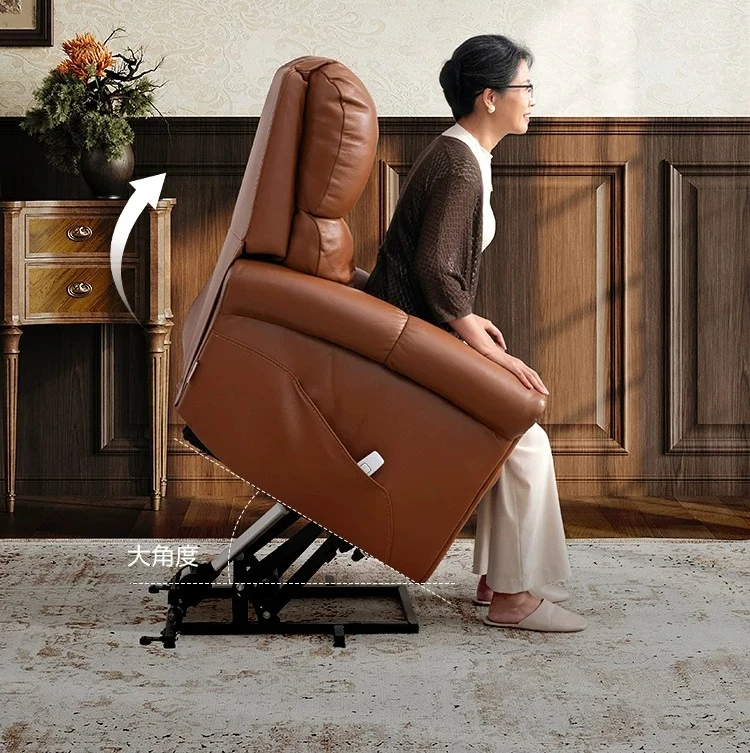 First Class Leather Single Sofa Recliner Electric Functional Massage
First Class Leather Single Sofa Recliner Electric Functional Massage