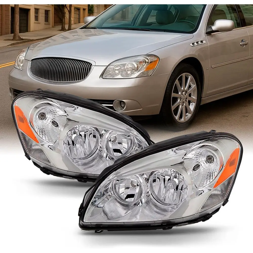 - For 2006 2007 2008 2009 2010 2011 Buick Lucerne Super | CXS | CXL Headlights Left & Right Side Headlamps
- For 2006 2007 2008 2009 2010 2011 Buick Lucerne Super | CXS | CXL Headlights Left & Right Side Headlamps