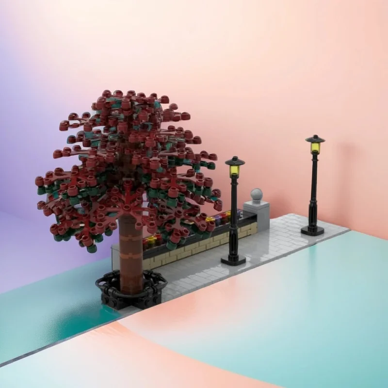313PCS MOC Street View Modular Corner Tree Turn Every Model Into Custom Building Blocks DIY Assembly Display Decor Gift Set Home
313PCS MOC Street View Modular Corner Tree Turn Every Model Into Custom Building Blocks DIY Assembly Display Decor Gift Set Home