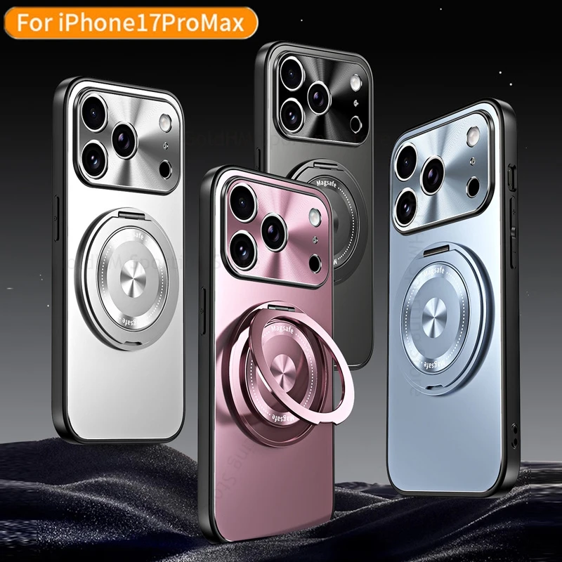 For Magsafe Magnetic Kickstand Case For iPhone 17 Air 16 Pro Max 15 Plus 14 13 Pro 360° Finger Holder Ring Stand Magsafing Cover
For Magsafe Magnetic Kickstand Case For iPhone 17 Air 16 Pro Max 15 Plus 14 13 Pro 360° Finger Holder Ring Stand Magsafing Cover