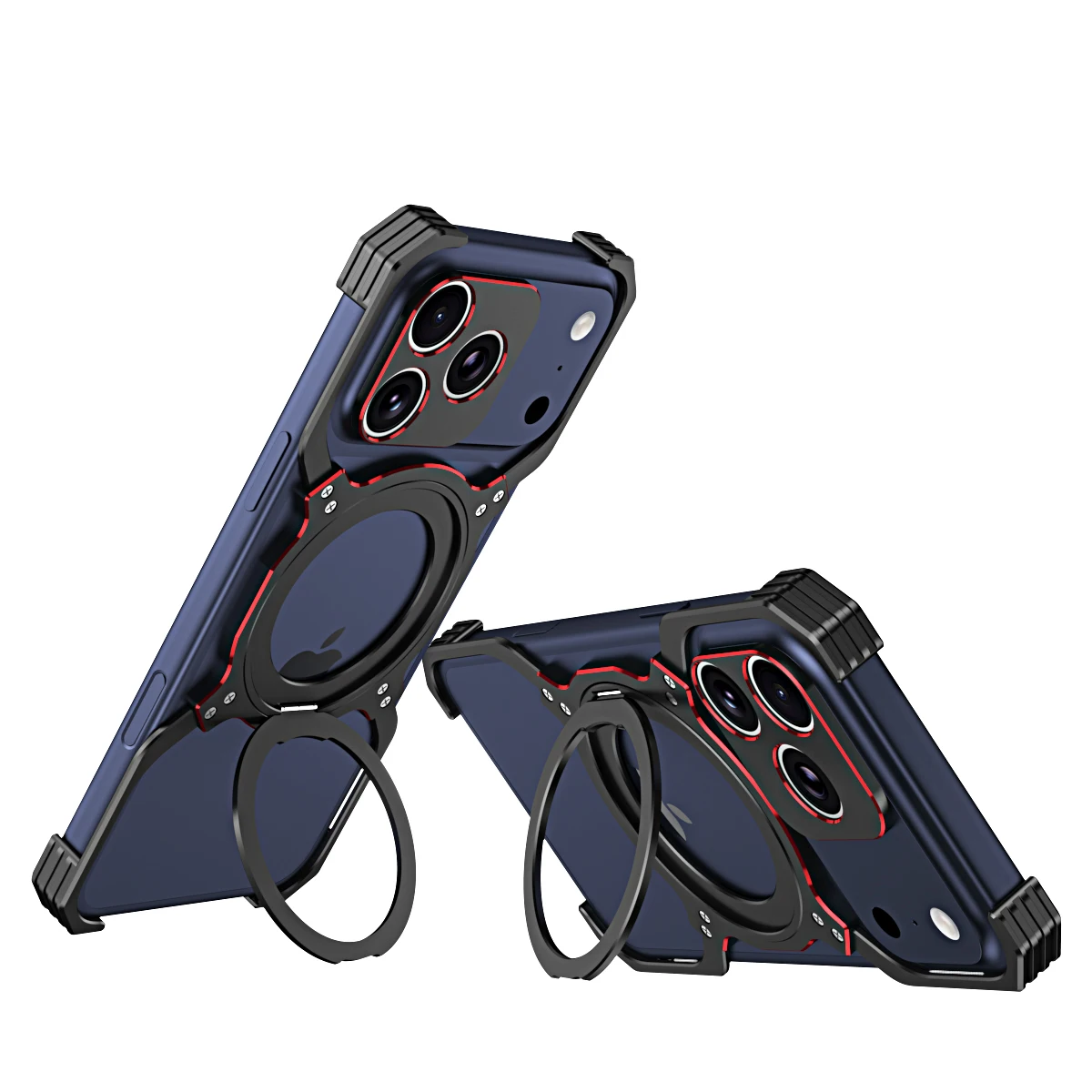 Magnetic Aluminum Frameless Case For iPhone 17 Pro Max iPhone17 Pro Bracket Shell Metal Rimless Shockproof Cover
Magnetic Aluminum Frameless Case For iPhone 17 Pro Max iPhone17 Pro Bracket Shell Metal Rimless Shockproof Cover