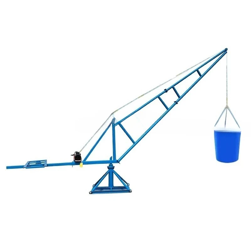 Fish pond crane household electric hoist crane small lift building decoration outdoor hoist brick lifting machine
Fish pond crane household electric hoist crane small lift building decoration outdoor hoist brick lifting machine