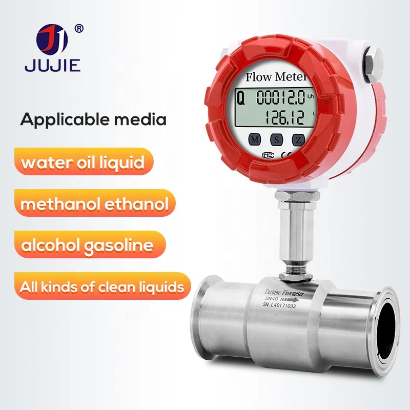 Flowmeter Turbine Analog Water Flow Sensor Customized High Pressure Flowmeter
Flowmeter Turbine Analog Water Flow Sensor Customized High Pressure Flowmeter