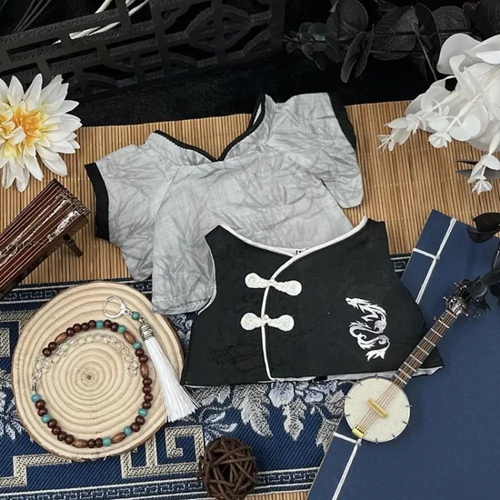 Новая кукольная одежда в китайском стиле, древнее пальто для мальчиков и девочек, игрушки для кукол, модные штаны для кукол, 20 см, хлопковые куклы
Новая кукольная одежда в китайском стиле, древнее пальто для мальчиков и девочек, игрушки для кукол, модные штаны для кукол, 20 см, хлопковые куклы