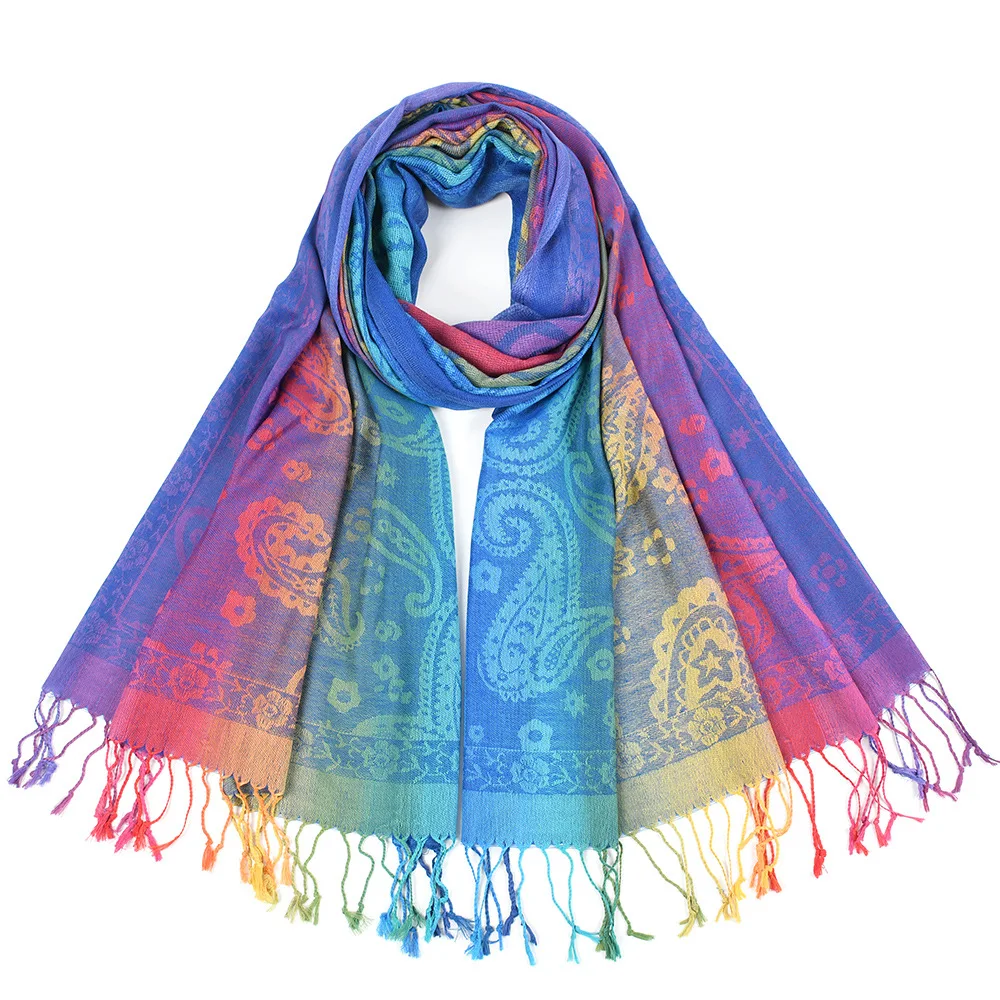Женский шарф с кисточками в стиле ретро, женская саржевая шаль, осень-зима, теплый градиент цвета, радуга, теплые женские жаккардовые накидки
Женский шарф с кисточками в стиле ретро, женская саржевая шаль, осень-зима, теплый градиент цвета, радуга, теплые женские жаккардовые накидки