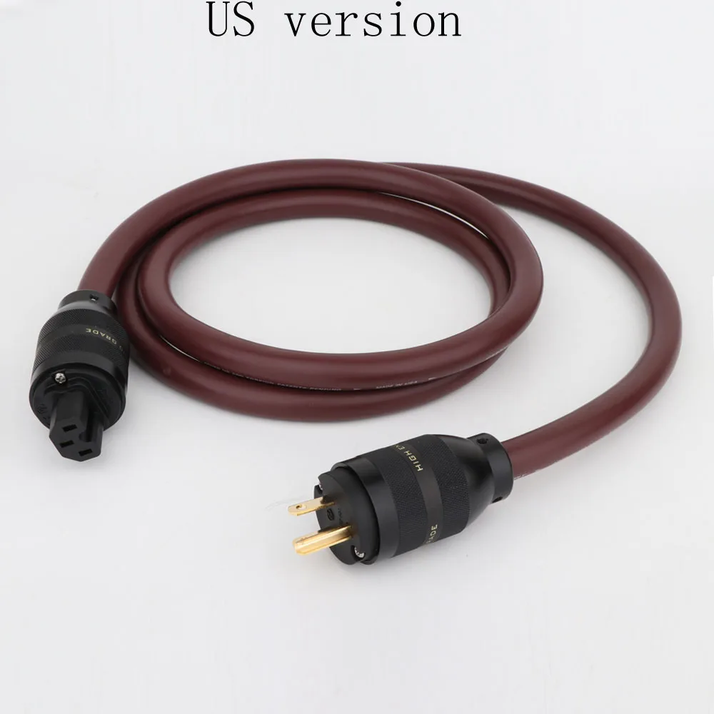 Preffair D520 Golden Reference HiFi Audio Power Cable with Aluminum Gold Plated US/EU Schuko Version Power
Preffair D520 Golden Reference HiFi Audio Power Cable with Aluminum Gold Plated US/EU Schuko Version Power