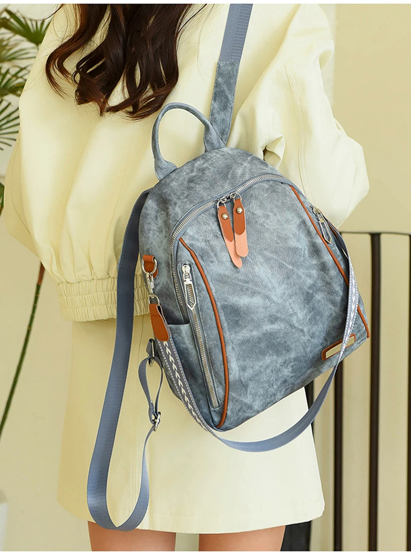 Purses High Quality Leather Classic Female Schoolbag Travel Bagpack Lady Rucksack Mochila Women Large Capacity Backpacks
Purses High Quality Leather Classic Female Schoolbag Travel Bagpack Lady Rucksack Mochila Women Large Capacity Backpacks