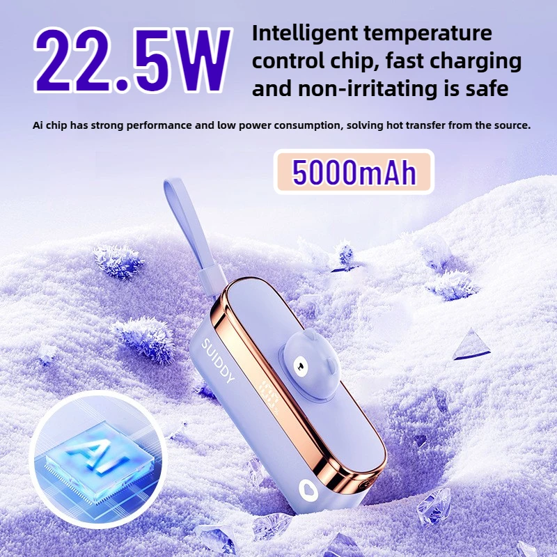 22,5 Вт быстрая зарядка Power Bank цифровой дисплей 5000 мАч брелок мобильный Power Bank для IPhone Xiaomi Huawei Samsung
22,5 Вт быстрая зарядка Power Bank цифровой дисплей 5000 мАч брелок мобильный Power Bank для IPhone Xiaomi Huawei Samsung