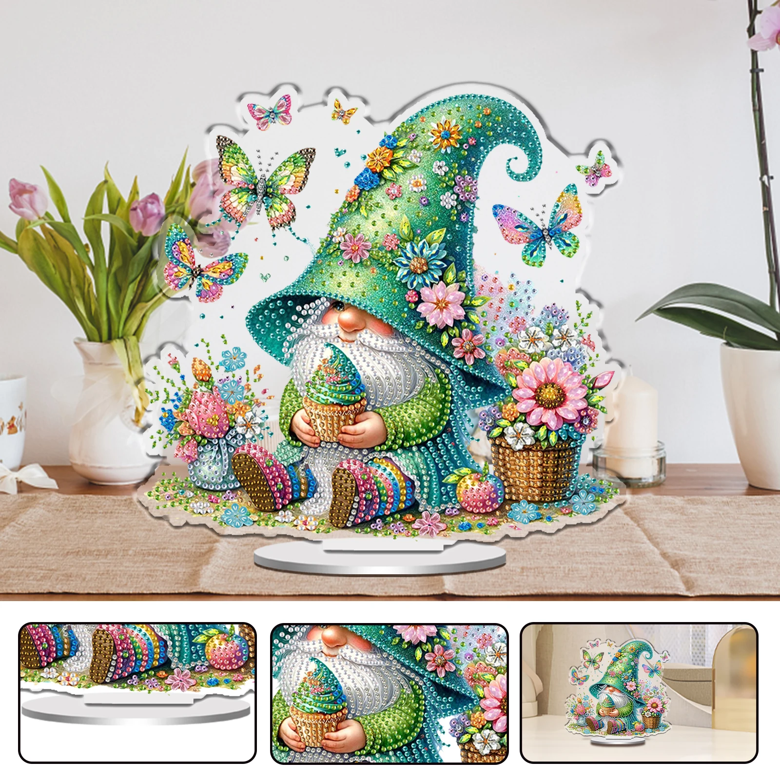 Gnome DIY 2D Flat Print Acrylic Desktop Diamond Art Kits 24x22cm Desktop Decor
Gnome DIY 2D Flat Print Acrylic Desktop Diamond Art Kits 24x22cm Desktop Decor