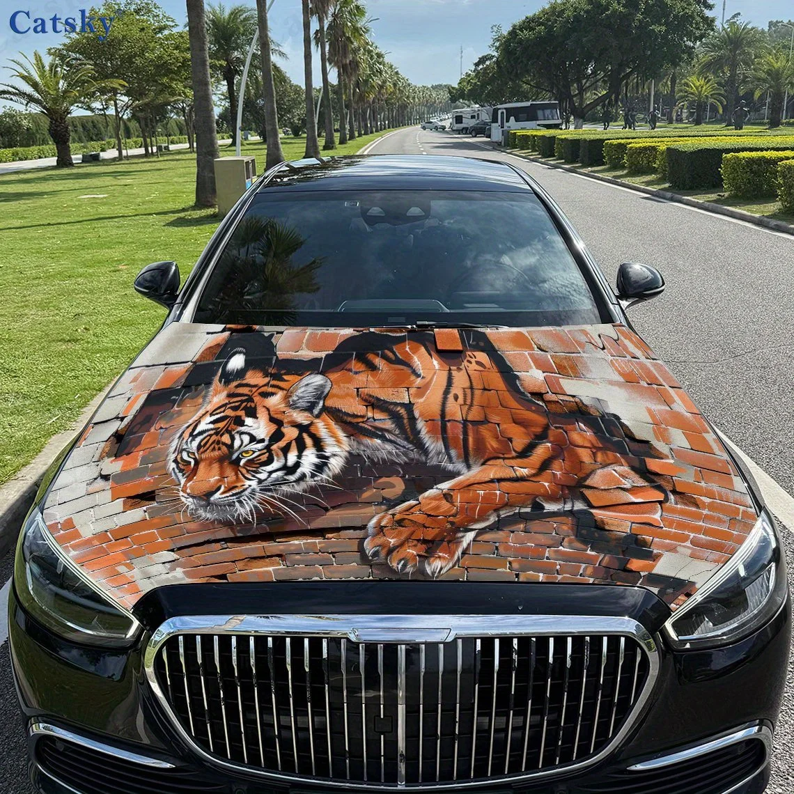 Fierce tiger print,car hood stickers,PVC waterproof Self adhesive car hood sticker,car hood decoration protection stickers,Auto
Fierce tiger print,car hood stickers,PVC waterproof Self adhesive car hood sticker,car hood decoration protection stickers,Auto