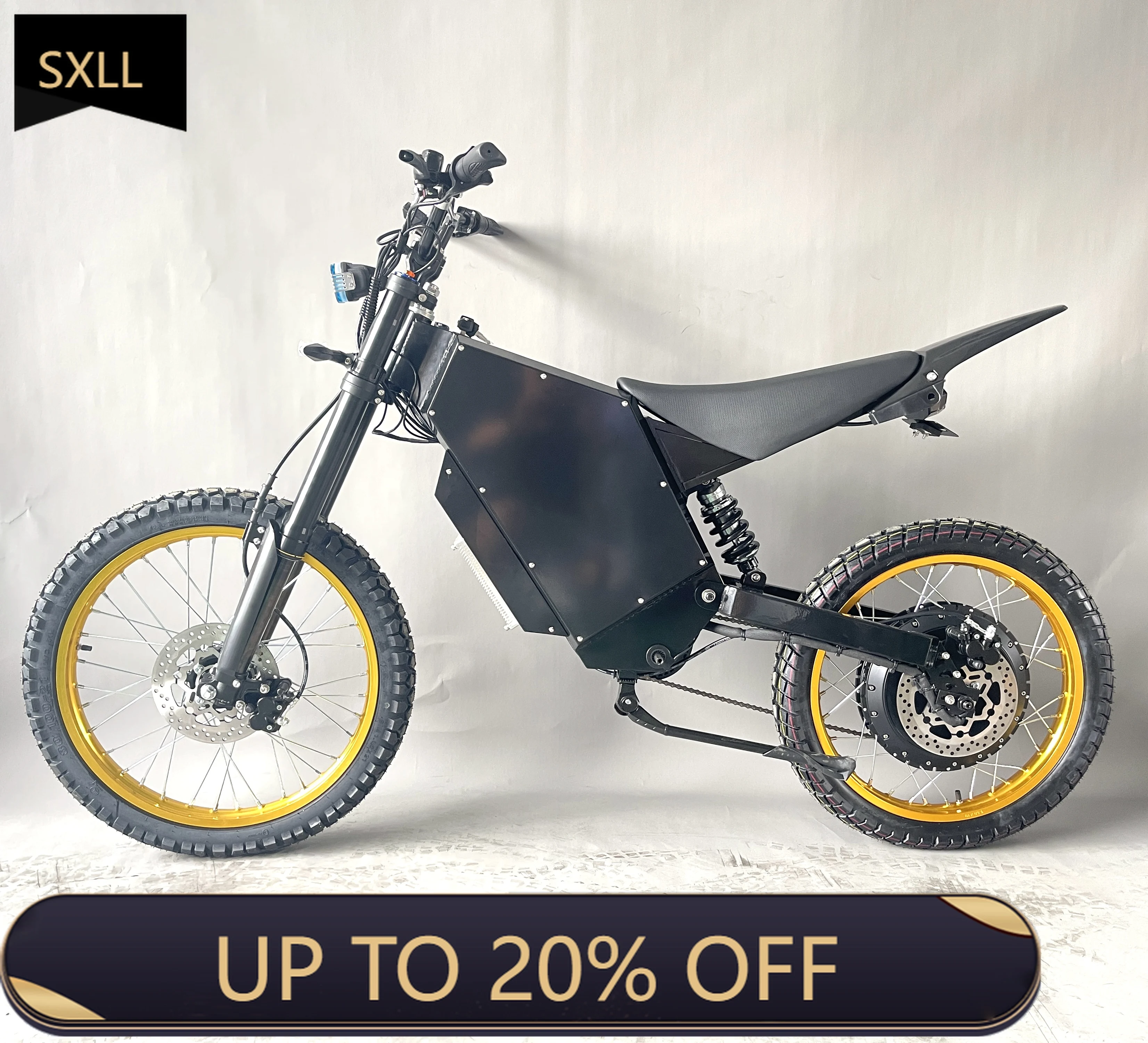 SXLL 72V 3000W 5000W 8000W 10000W 12000W 15000W electric SUV bike with CE FCC Rohs European Union and US warehouses
SXLL 72V 3000W 5000W 8000W 10000W 12000W 15000W electric SUV bike with CE FCC Rohs European Union and US warehouses