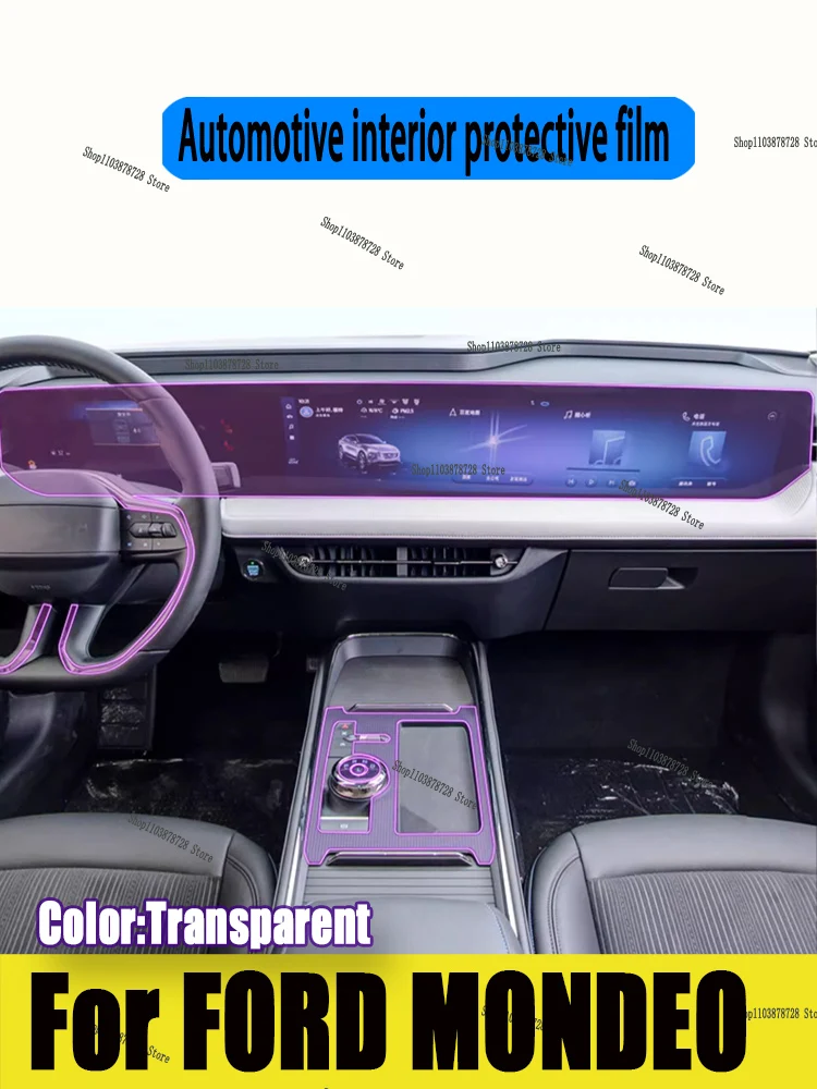 For FORD MONDEO 2025 2024 Navigation Center Console Gear Panel Screen TPU Car Interior Protective Film Anti-Scratch Sticker
For FORD MONDEO 2025 2024 Navigation Center Console Gear Panel Screen TPU Car Interior Protective Film Anti-Scratch Sticker