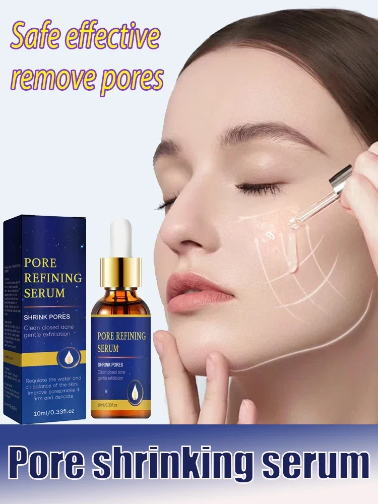 Shrink Pores Serum Remove Acne Skin Rejuvenation Whitening Blackhead Remover Facial Moisturizing Skin Care Essence
Shrink Pores Serum Remove Acne Skin Rejuvenation Whitening Blackhead Remover Facial Moisturizing Skin Care Essence