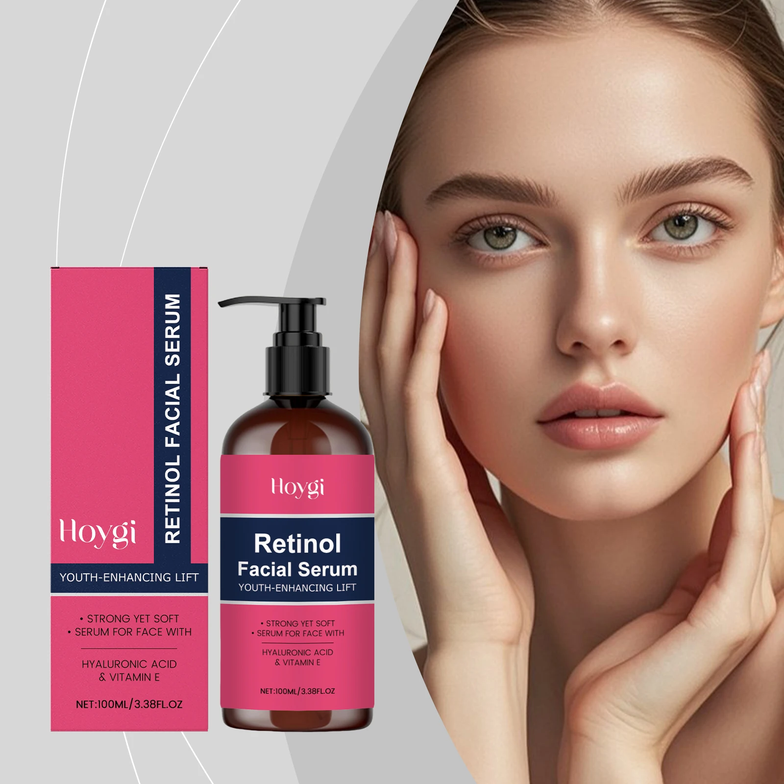 Facial Retinol Serum, Daily Skin Care Moisturizing Serum To Keep Skin Hydrated & Delicate, Aiding Fine Line Reduction
Facial Retinol Serum, Daily Skin Care Moisturizing Serum To Keep Skin Hydrated & Delicate, Aiding Fine Line Reduction