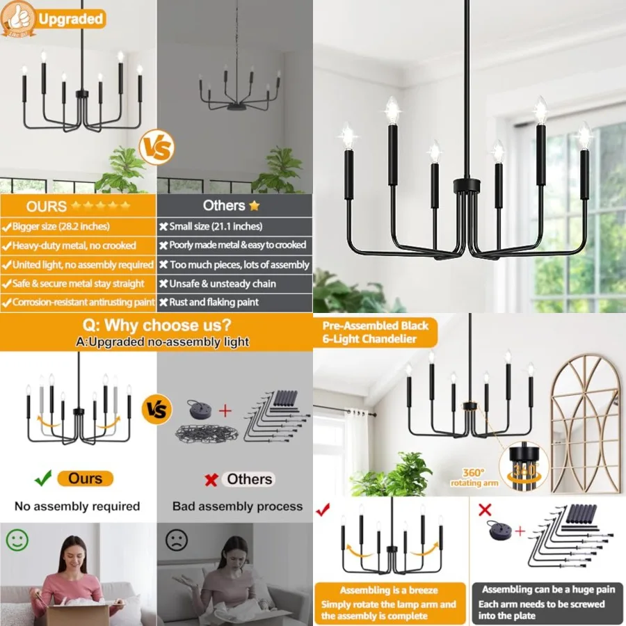 Chelier, Farmhouse Chandelier for Dining Room Lighting Fixtures Hanging, Dining Light Fixtures Industrial Modern Chandelier for
Chelier, Farmhouse Chandelier for Dining Room Lighting Fixtures Hanging, Dining Light Fixtures Industrial Modern Chandelier for