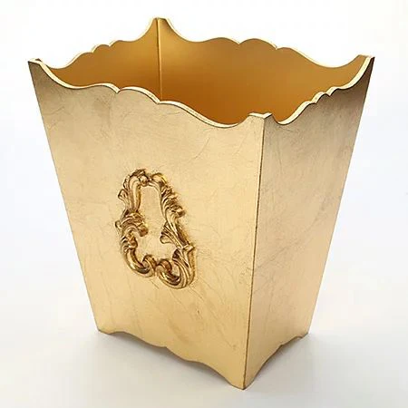 Italian Florence Roll Pattern Golden Wooden Storage Bucket Home Room Trash Can
Italian Florence Roll Pattern Golden Wooden Storage Bucket Home Room Trash Can