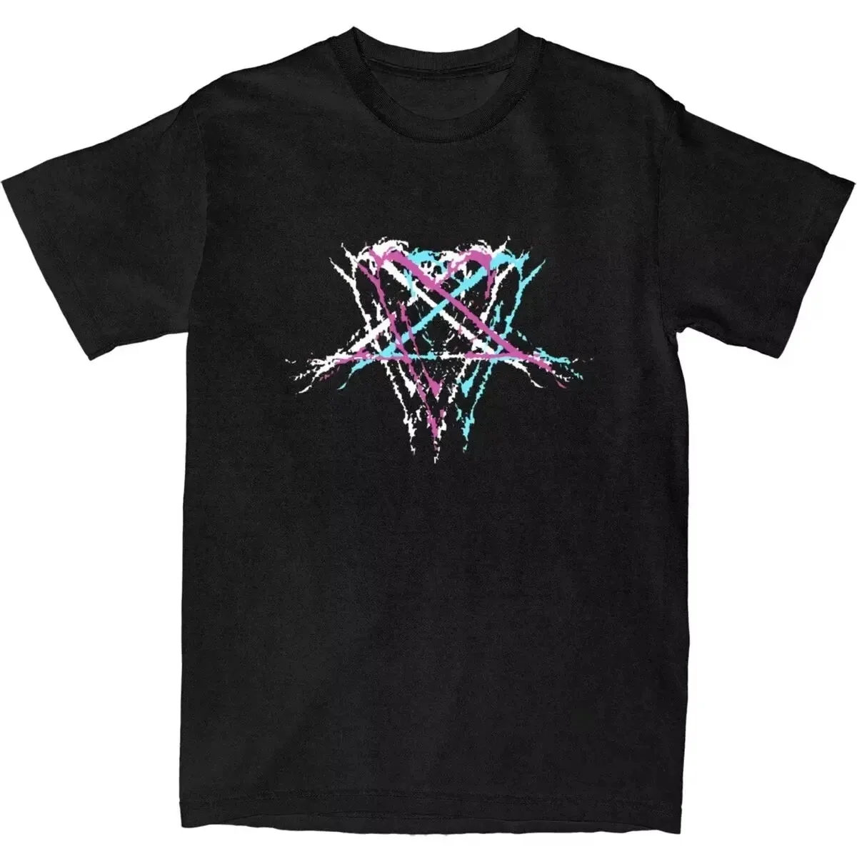 Him Band Ville Valo Heartagram Love Metal T-Shirt Summer Streetwear T-Shirts Trending Tshirt for Women Short-Sleeved Tees
Him Band Ville Valo Heartagram Love Metal T-Shirt Summer Streetwear T-Shirts Trending Tshirt for Women Short-Sleeved Tees