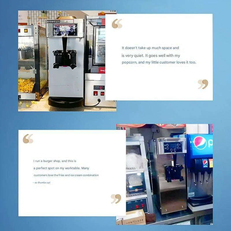 Automatic Single Head Ice Cream Machine Factory Mini Commercial Use Soft Serve Ice Cream Making Machine
Automatic Single Head Ice Cream Machine Factory Mini Commercial Use Soft Serve Ice Cream Making Machine