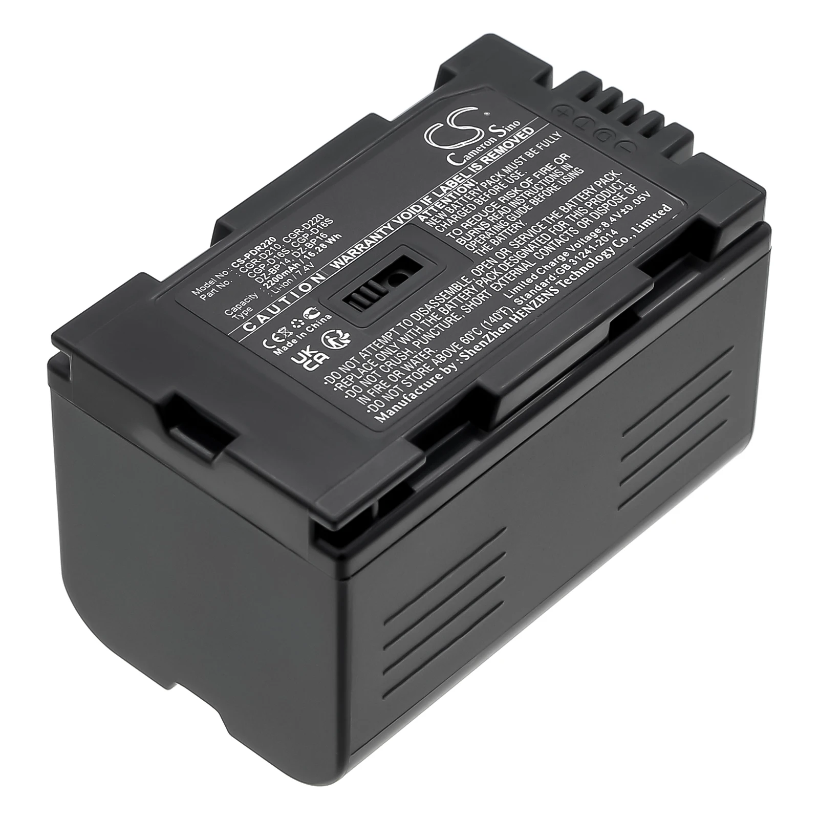 CS Cameron Sino Kerui New 2200mAhReplacement Battery for AG-DVC15, AG-DVC32, AG-DVC60, AG-DVC62, AG-DVX100A, AG-DVX100B, AG-D
CS Cameron Sino Kerui New 2200mAhReplacement Battery for AG-DVC15, AG-DVC32, AG-DVC60, AG-DVC62, AG-DVX100A, AG-DVX100B, AG-D