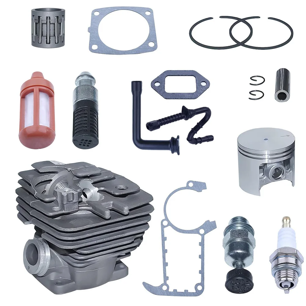 17Pcs 47mm Cylinder Assembly For MS360 MS361 Chainsaw Engine Block Replacement Part Garden Power Equipment Accessories
17Pcs 47mm Cylinder Assembly For MS360 MS361 Chainsaw Engine Block Replacement Part Garden Power Equipment Accessories