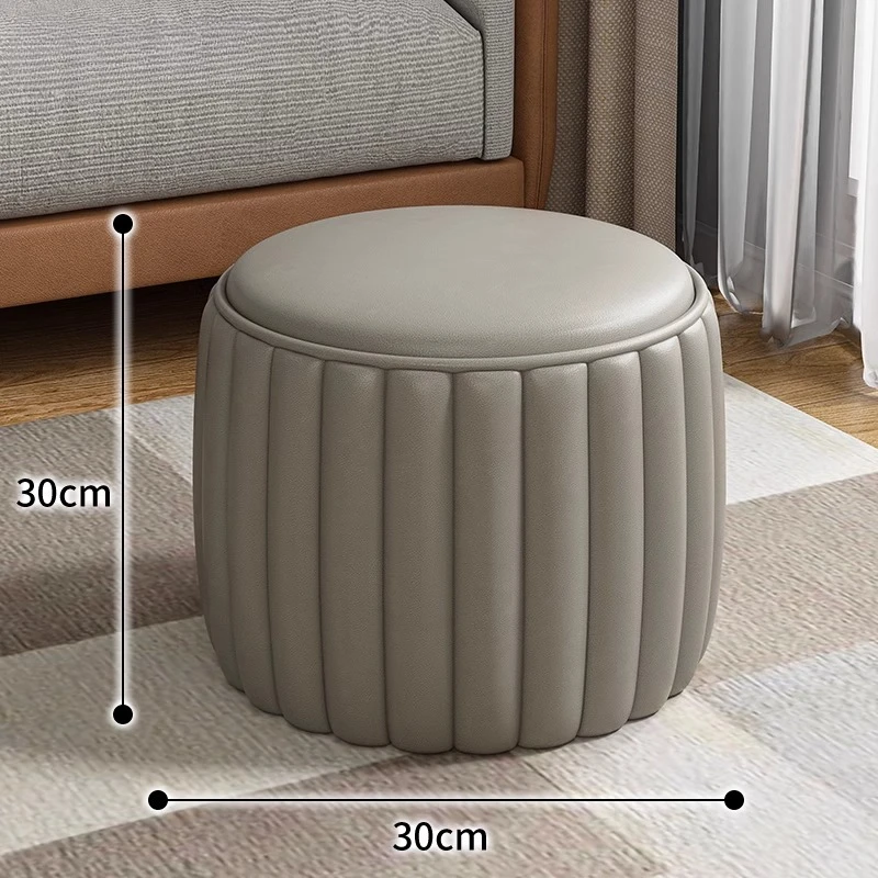Short Round Makeup Stool Footrest Pumpkin Small Stool Living Room Luxury Design Nordic Vanity Chair Single Home Furniture
Short Round Makeup Stool Footrest Pumpkin Small Stool Living Room Luxury Design Nordic Vanity Chair Single Home Furniture