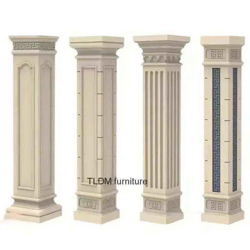Simple Square Roman Column Molds European Decorative Garden Building Villa Gate Template Column Model Cement Square Column Shape
Simple Square Roman Column Molds European Decorative Garden Building Villa Gate Template Column Model Cement Square Column Shape