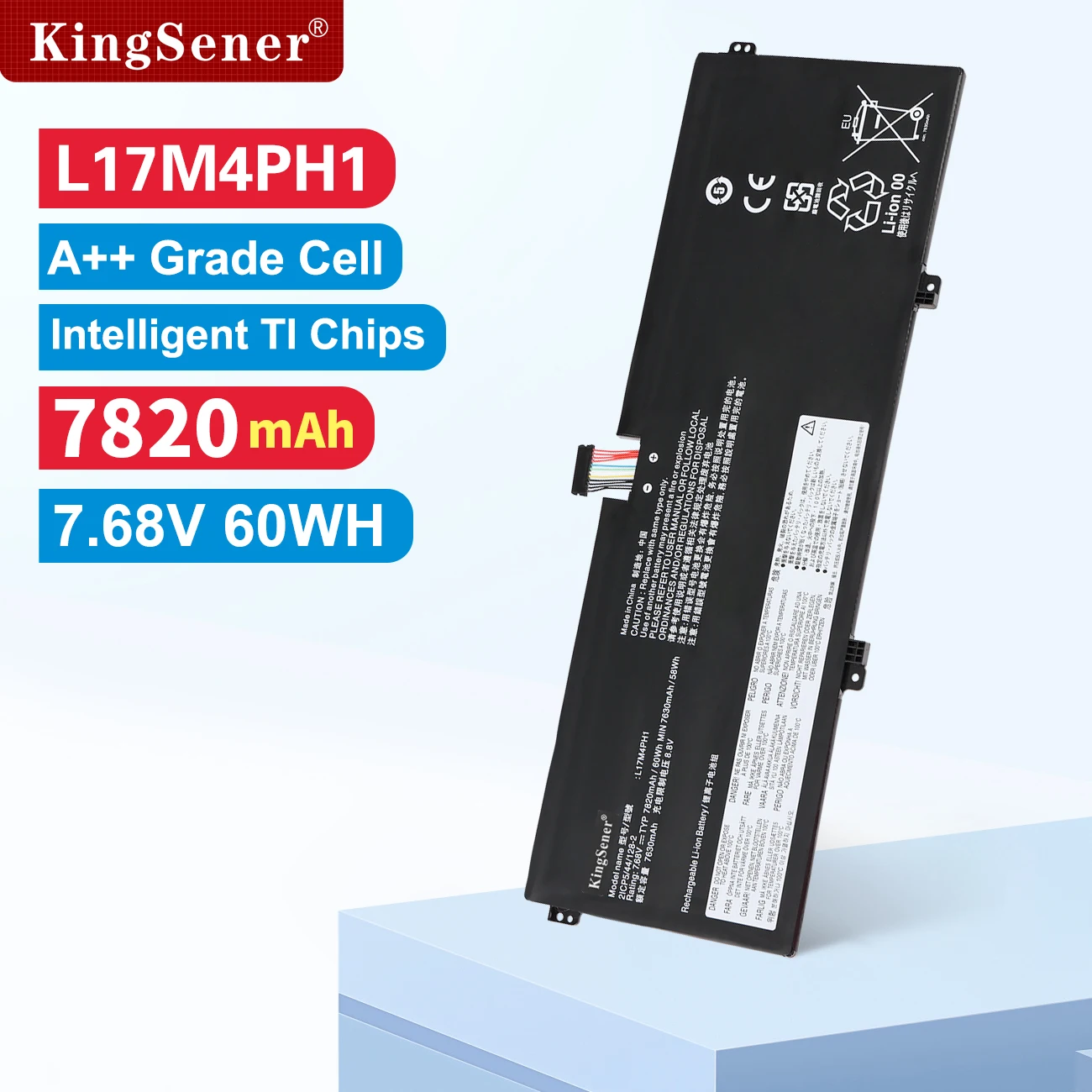 KingSener L17C4PH1 L17M4PH1 Laptop Battery For Lenovo YOGA 7 Pro Pro-13IKB C930 C930-13IKB 81C4 L17C4PH2 5B10Q82426 7.68V 60Wh
KingSener L17C4PH1 L17M4PH1 Laptop Battery For Lenovo YOGA 7 Pro Pro-13IKB C930 C930-13IKB 81C4 L17C4PH2 5B10Q82426 7.68V 60Wh