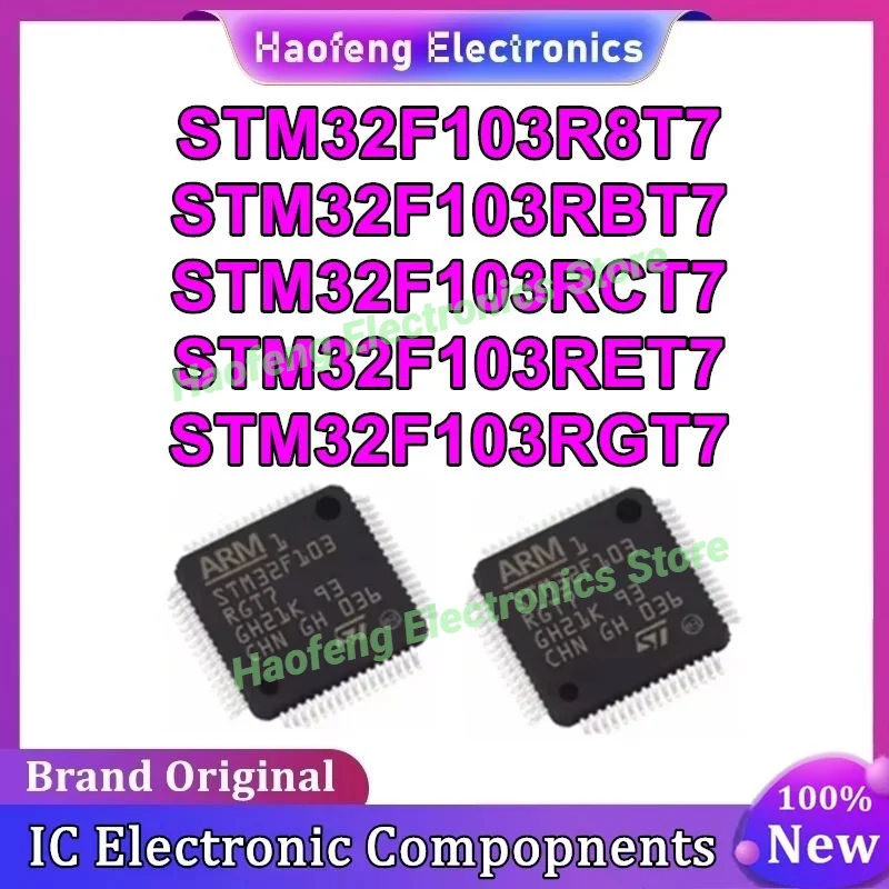 STM32F103R8T7 STM32F103RBT7 STM32F103RCT7 STM32F103RET7 STM32F103RGT7 STM32F103 STM32F STM32 STM IC MCU Chip LQFP-64 in Stock
STM32F103R8T7 STM32F103RBT7 STM32F103RCT7 STM32F103RET7 STM32F103RGT7 STM32F103 STM32F STM32 STM IC MCU Chip LQFP-64 in Stock
