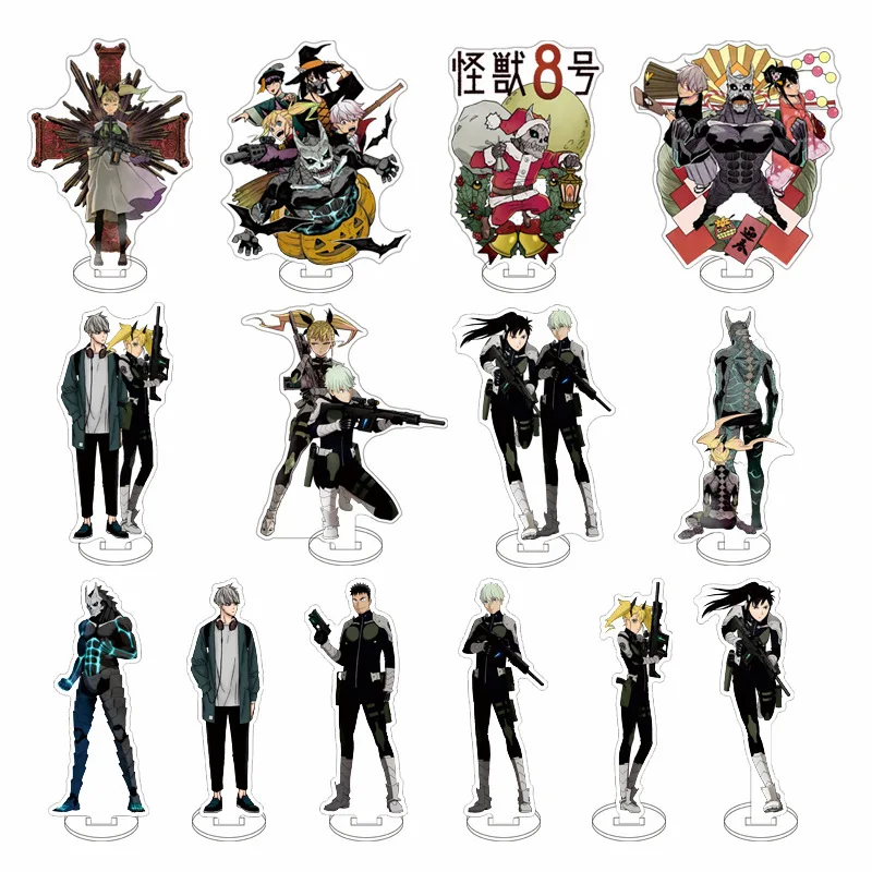 15cm New Anime Game Kaiju No.8 15CM Acrylic StandHibino Kafka Ashiro Mina Figure Model PlateCartoon Desk Decoration Gift Toy
15cm New Anime Game Kaiju No.8 15CM Acrylic StandHibino Kafka Ashiro Mina Figure Model PlateCartoon Desk Decoration Gift Toy