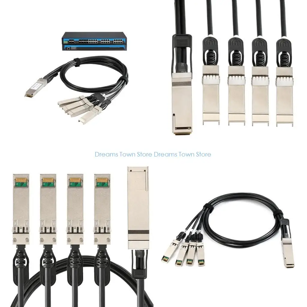 HX6A укрепляет 40 Гбит / с до кабеля передачи данных SFP+, совместим для сетевого оборудования. 
HX6A укрепляет 40 Гбит / с до кабеля передачи данных SFP+, совместим для сетевого оборудования.