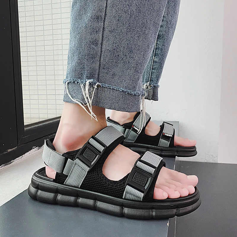 Men's Summer Sandals 2021 New Trend Driving Vietnamese Outdoor Beach Shoes Hook & Loop Casual Sandles Breathable Comfort for Men
Men's Summer Sandals 2021 New Trend Driving Vietnamese Outdoor Beach Shoes Hook & Loop Casual Sandles Breathable Comfort for Men