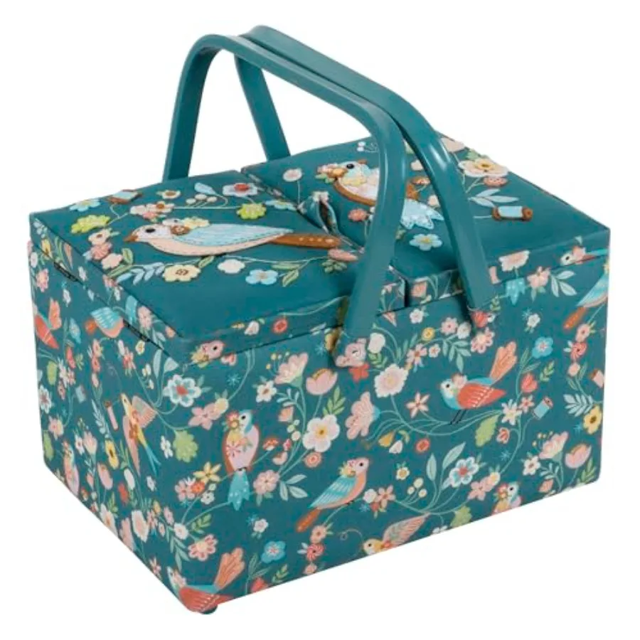Large Tw Lid Sewg Bo Craft Storage Bo with Handle ternal Tray P Cushion and Pockets for Sewg Knittg and Hobby Supplies
Large Tw Lid Sewg Bo Craft Storage Bo with Handle ternal Tray P Cushion and Pockets for Sewg Knittg and Hobby Supplies