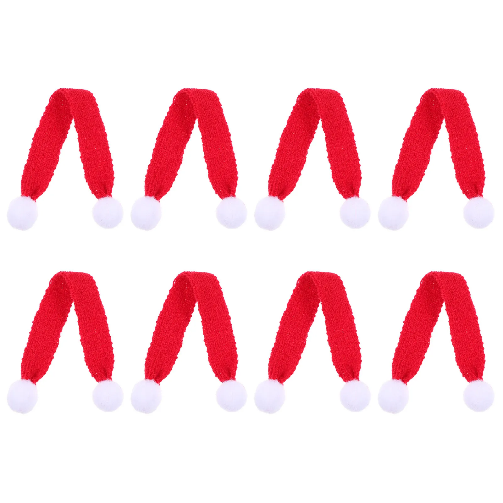10Pcs Mini Scarfs Christmas Adornments Knitted Neckerchiefs Lovely Festive Decor Holiday Supplies Party Accessories Photo Props
10Pcs Mini Scarfs Christmas Adornments Knitted Neckerchiefs Lovely Festive Decor Holiday Supplies Party Accessories Photo Props