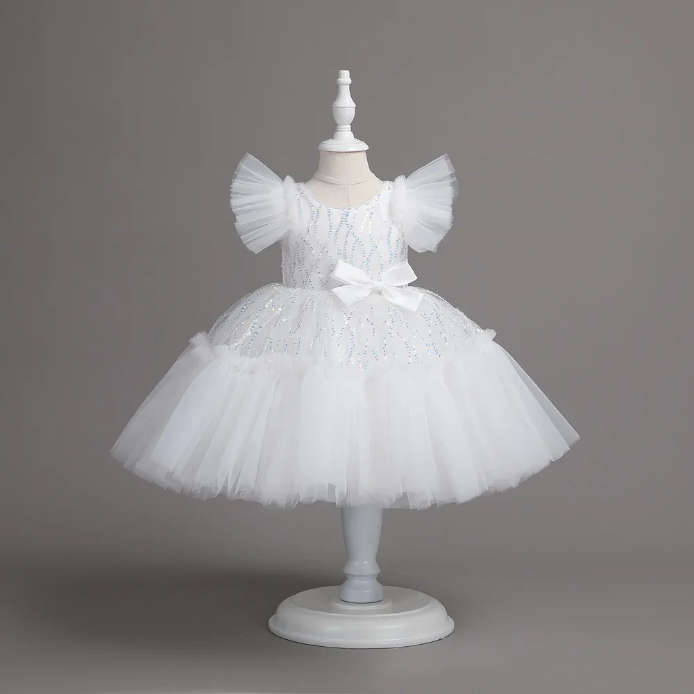 Kids Princess Dress Christmas Sequin Tulle Tutu One-Piece Summer Party Gown Children's Wedding Costume for Girls 2-10Y
Kids Princess Dress Christmas Sequin Tulle Tutu One-Piece Summer Party Gown Children's Wedding Costume for Girls 2-10Y