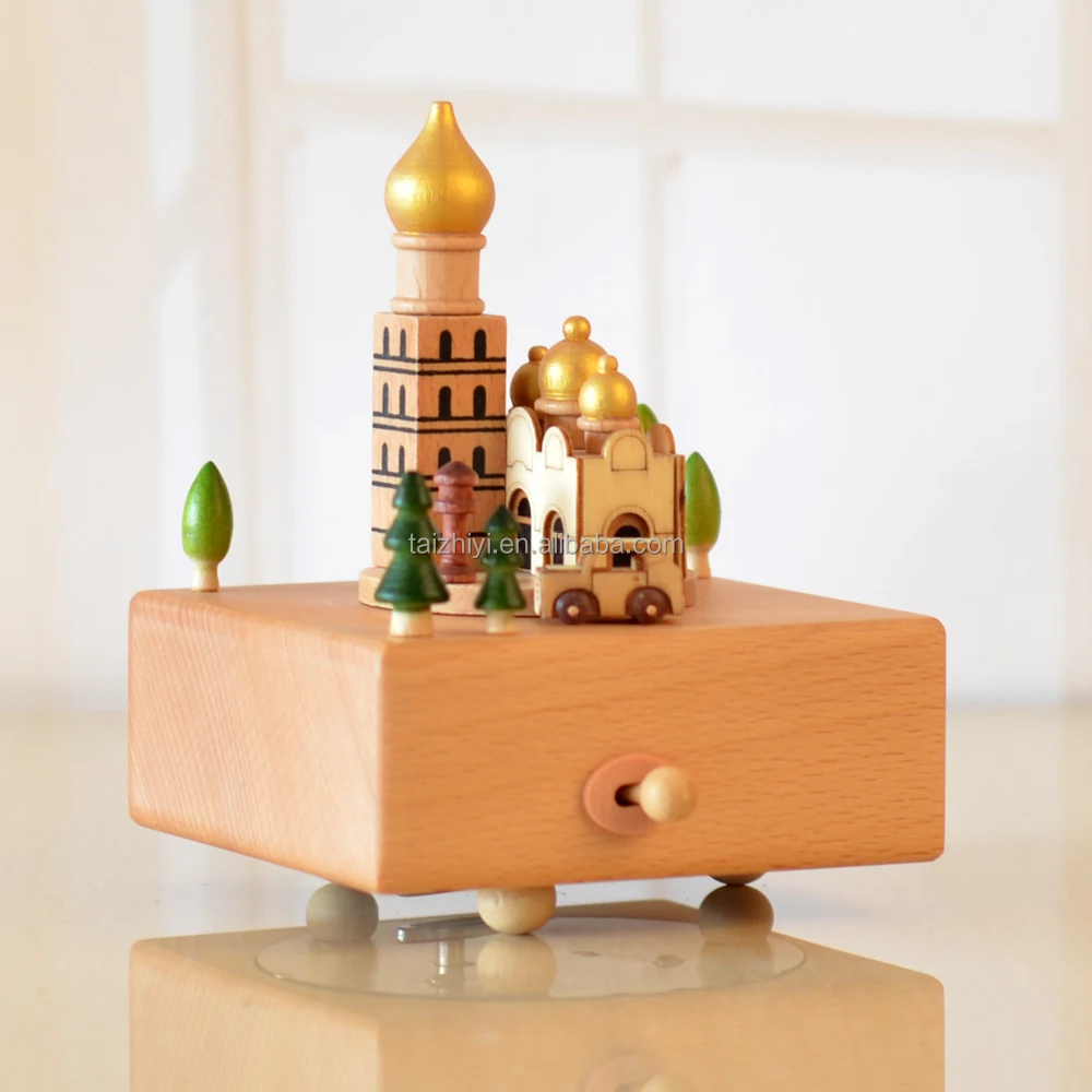 Golden Top Castle Custom Logo Square Bottom Clockwork Beech Music Boxes For Gift Souvenir
Golden Top Castle Custom Logo Square Bottom Clockwork Beech Music Boxes For Gift Souvenir