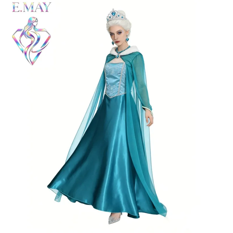 Princess Dress S4XL Halloween Costume Adult Elsa Princess Skirt Snow White Cinderella Performance Outfit Traditional C...
Princess Dress S4XL Halloween Costume Adult Elsa Princess Skirt Snow White Cinderella Performance Outfit Traditional C...