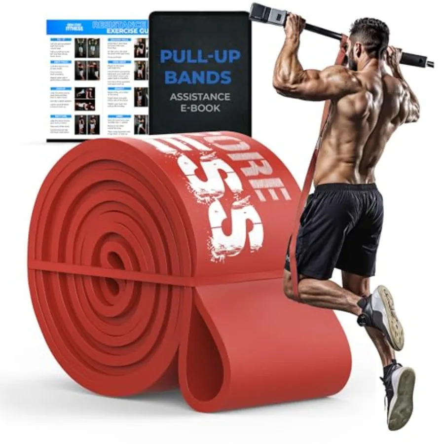 Pull Up Assistance Resistance Bands - Long Loop Power Bands for Men and Women - Strength Power Flexibility Training at Home and
Pull Up Assistance Resistance Bands - Long Loop Power Bands for Men and Women - Strength Power Flexibility Training at Home and