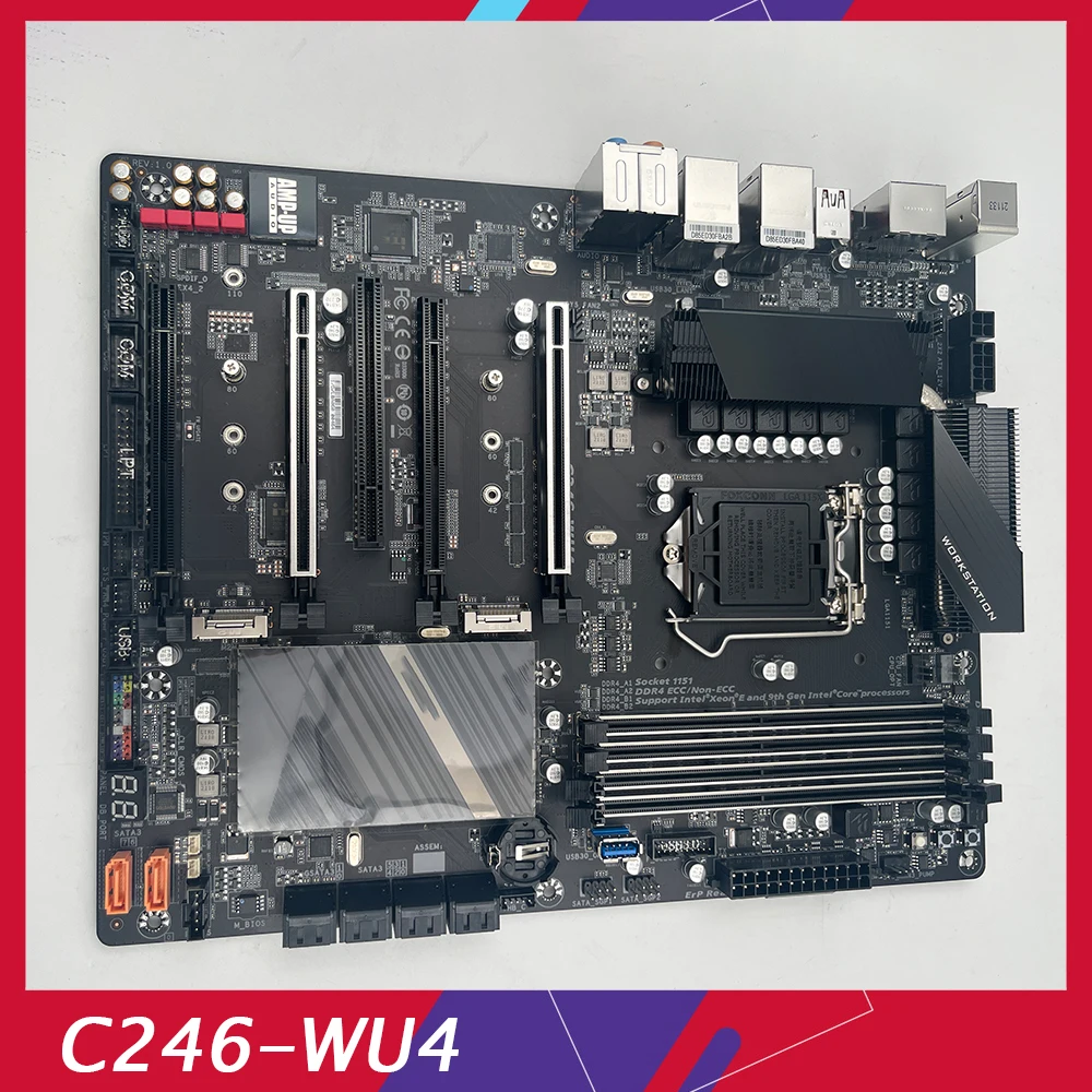 Материнская плата рабочей станции C246-WU4 для материнской платы Gigabyte LGA 1151
Материнская плата рабочей станции C246-WU4 для материнской платы Gigabyte LGA 1151