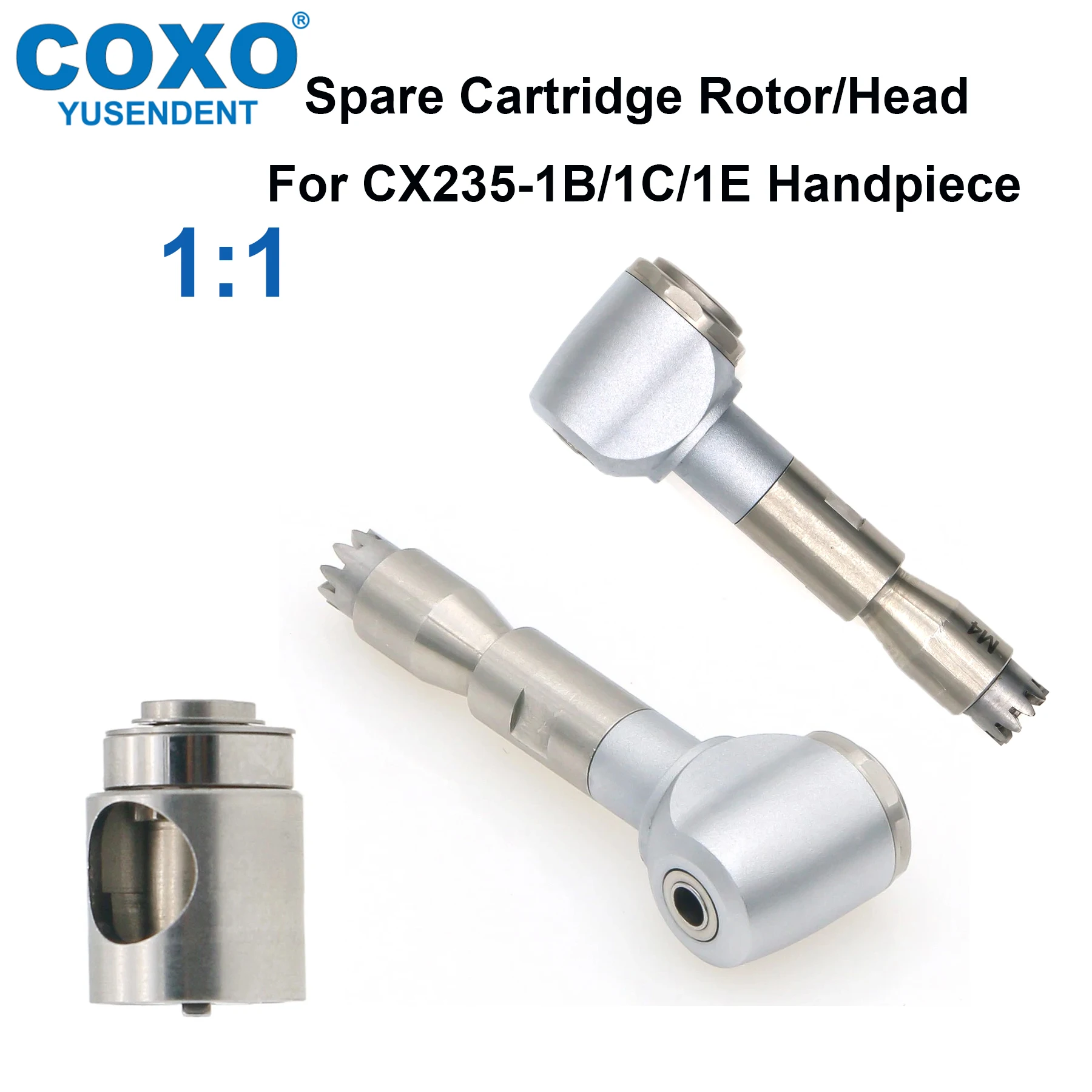 Original COXO Dental 1:1 Low Speed Handpiece Cartridge Rotor Contra Angle Handpiece Accessories CX235
Original COXO Dental 1:1 Low Speed Handpiece Cartridge Rotor Contra Angle Handpiece Accessories CX235
