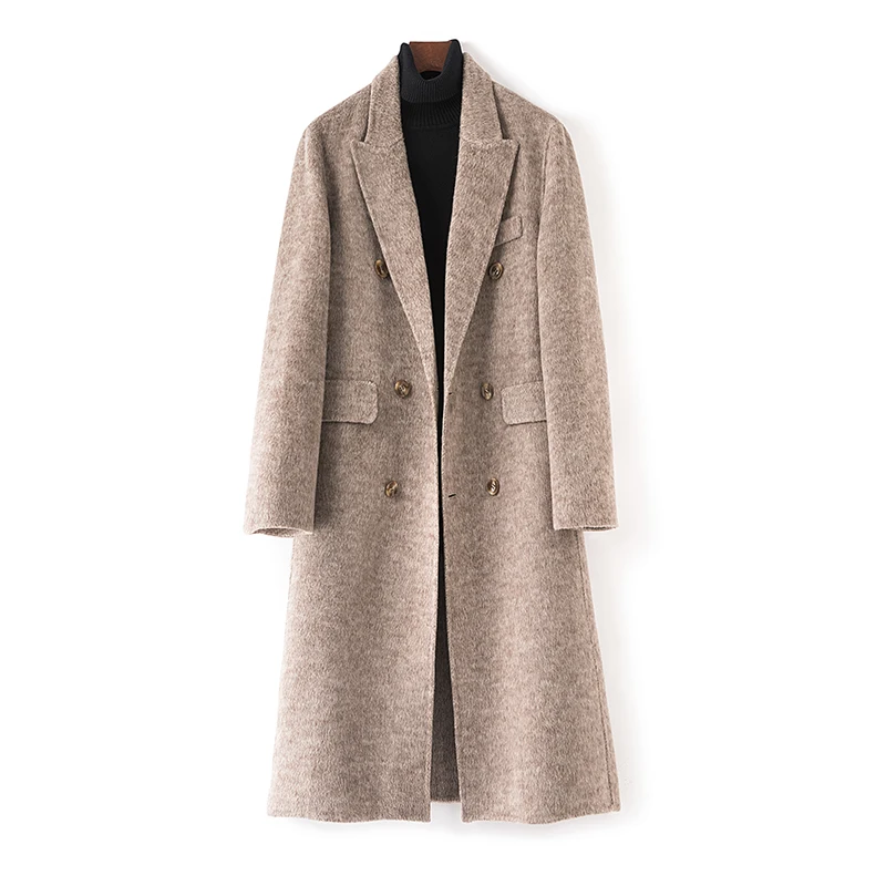 2024 winter Double side woolen High quality wool coat thicken trench coat single breasted men's smart casual woolen jacket
2024 winter Double side woolen High quality wool coat thicken trench coat single breasted men's smart casual woolen jacket