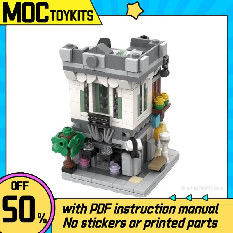 352PCSMOC Mini City Street View Series Brick Bank Puzzle Assembly Block Model Children's Education Toy Gift
352PCSMOC Mini City Street View Series Brick Bank Puzzle Assembly Block Model Children's Education Toy Gift