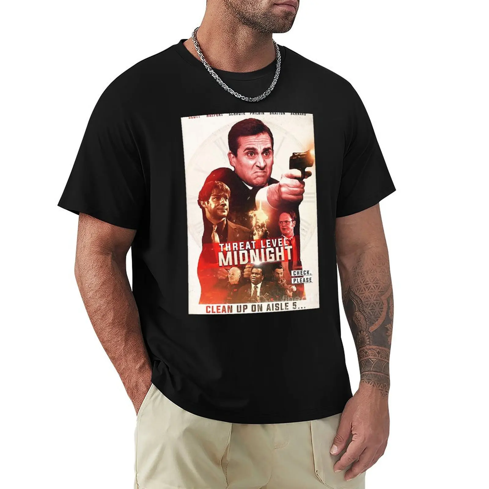 Poster Threat Level Midnight T-Shirt funny shirt cotton football t shirt funny costumes clothing for men
Poster Threat Level Midnight T-Shirt funny shirt cotton football t shirt funny costumes clothing for men